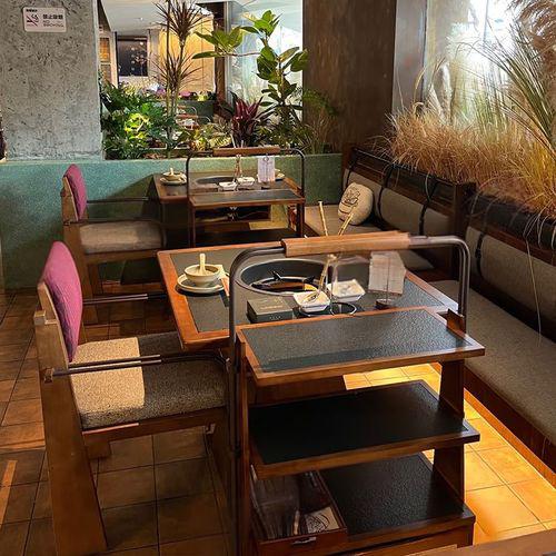 保山市地锅鸡灶台火锅桌 - 厂家